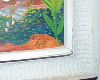 Lot 128 Artists signature.
