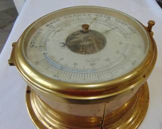 Celsius Brass Barometer, made in West Germany