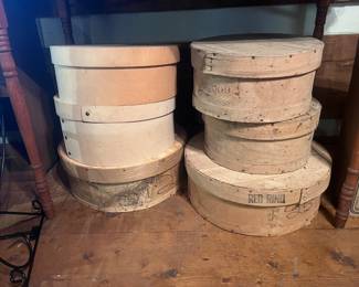 Vintage Cheese Boxes