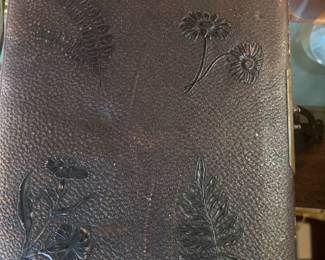 There are two antique photo Albums filled with Cabinet photos Tin Types and more