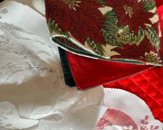 Christmas linens