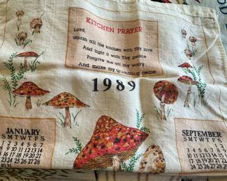 Calendar tea towels