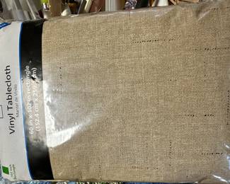 vinyl tablecloth