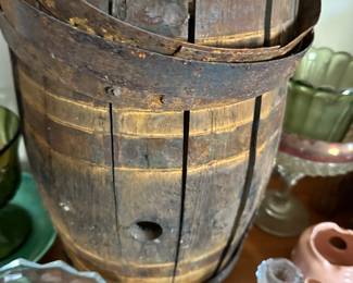 old barrel
