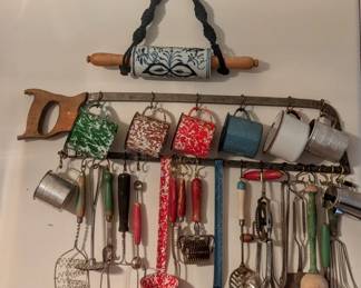 Vintage kitchen collectibles