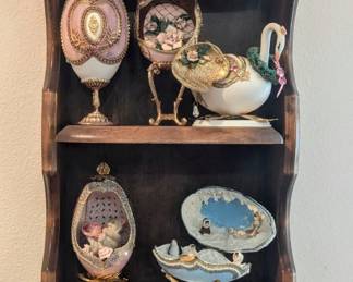 Handmade decorative egg collection