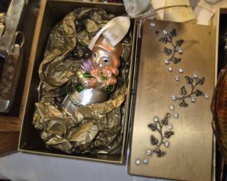 Vintage Glass Christmas  ornaments