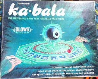 Vintage 1960s Kabala Board Game