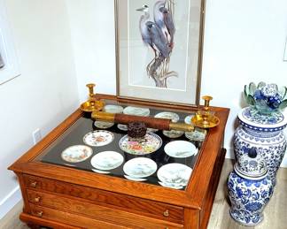 Coffee Table with Display