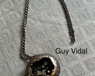 Guy Vidal signed jewelry