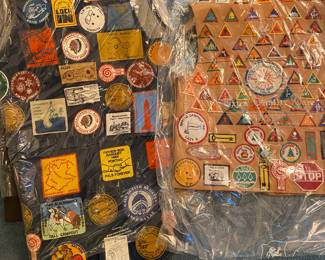 Vintage Cub/Boy Scout Patches Vests!!
