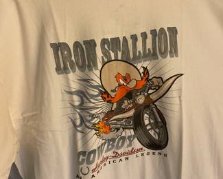 Yosemite Sam Harley Davidson Tee Shirt