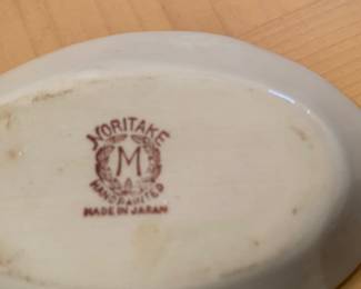 Noritake Red Wreath Back Stamp (Before 1953)