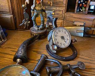 Stirrup Handcuffs, Railway Alarm Clock