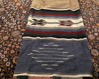 Vintage Wool Saddle Blanket 