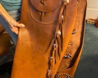 Leather Suede Chapps