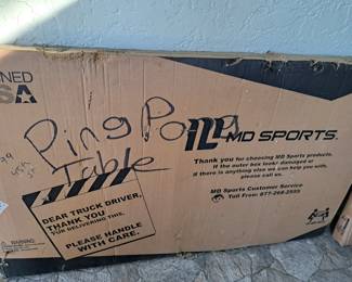 PING PONG TABLE - NEVER OUT OF THE SHIPPING BOX