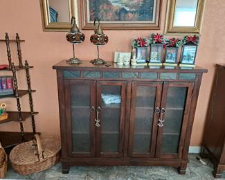 4 DOOR CABINET - ONE OF TWO MATCHING