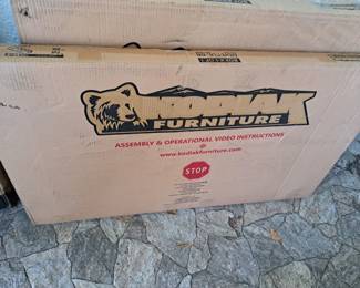 KODIAK FUTON WITH DRAWERS- ALL NEW IN THE BOXES