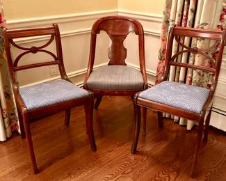 (3) Side Chairs
