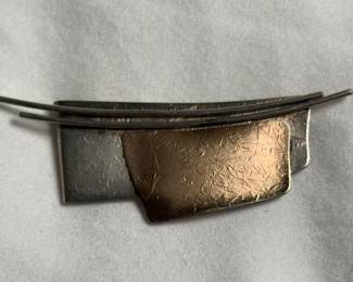 Ed Levin 14K & Sterling Pin