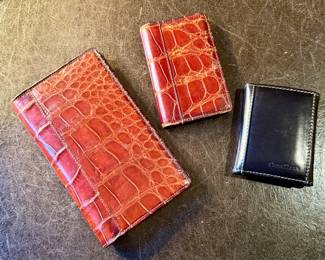 Cole Haan Leather Wallet & Card Cases