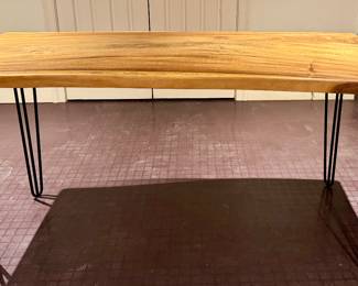 Custom Made Table with Hairpin Legs