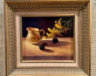 Still Life, Oil on Canvas