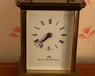 Matthew Norman Clock