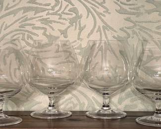 (4) Brandy Snifters 