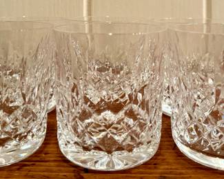 (6) Waterford Lismore Glasses
