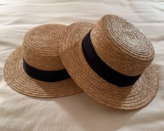 (2) Straw Hats