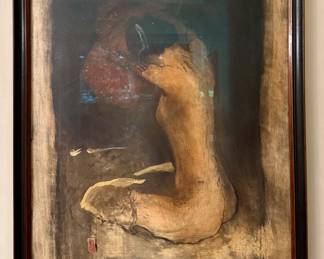 Roy Fairchild Color Stone Lithograph on Paper