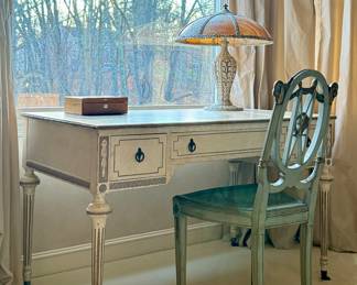 Early 20th C. Painted Desk
