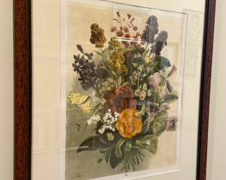 Framed Botanical Print