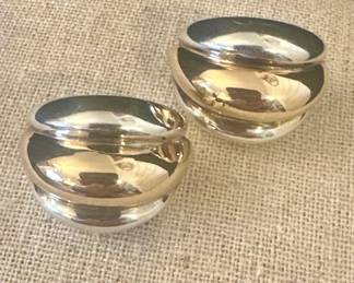 Sterling Silver & 18K Earrings
