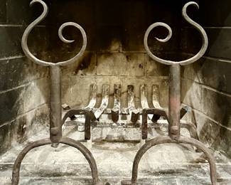 Decorative Andirons