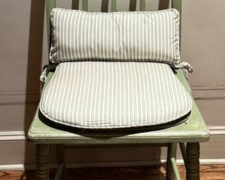 Painted Caned Chair
