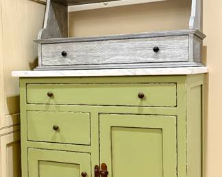 Painted Pine Cabinet