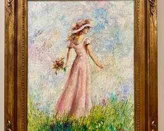 Oil on Canvas, Signed Vickers
