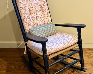 Caned Rocking Chair