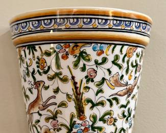 Painted Wall Pocket (Portugal)