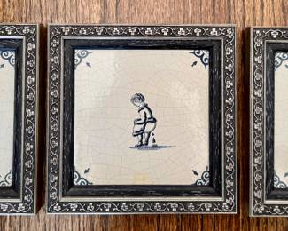 Whimsical Framed Tiles