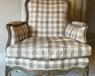 Upholstered Down Armchair