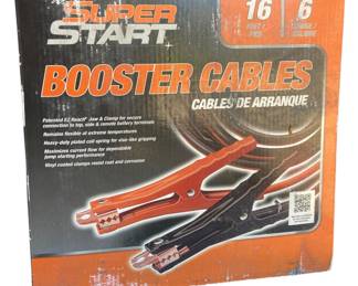 NEW SuperStart Booster Cables 