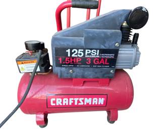 Craftsman 3 Gallon Air Compressor 