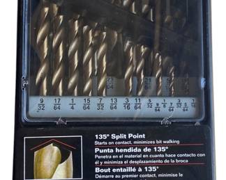 Split Point Drill Bit Set 