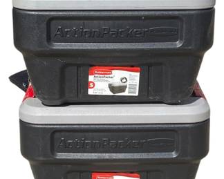 Rubbermaid Action Packet Totes 