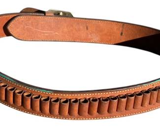 Leather Ammo Belt 