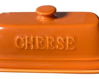 Gourmet Village Covered Cheese Dish 